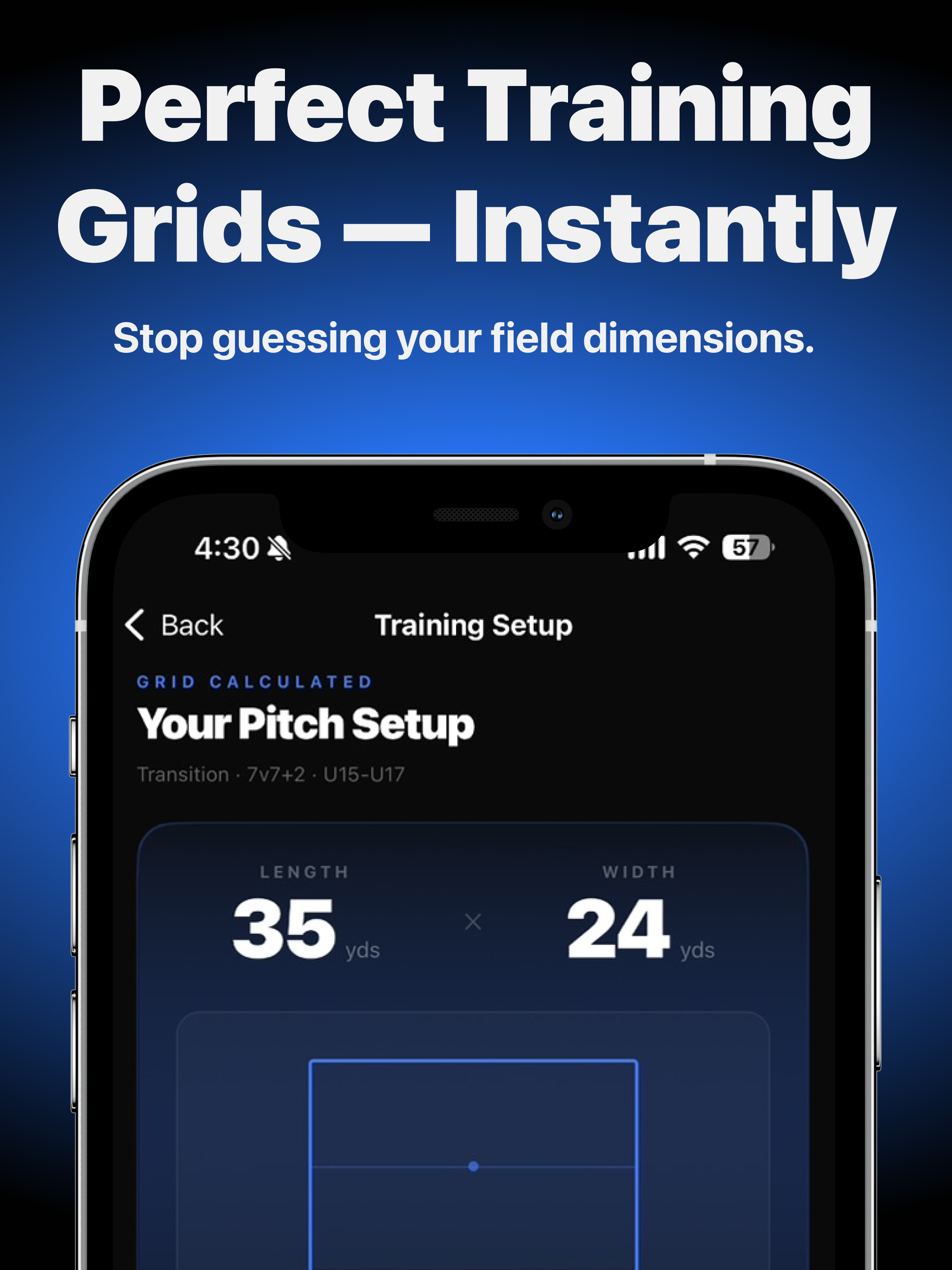 BoxIQ final pitch setup result screen